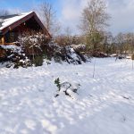 Ardennen vakantiehuis in de sneeuw