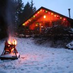 Romantische vakantie in de sneeu