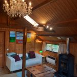 Woonkamer chalet