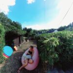 relaxen in de tuin vakantiehuis