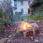 vuurtje tuin vakantiehuis